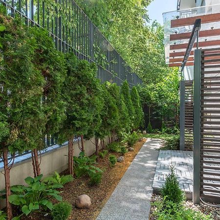 Apartment Powisle With Garage Warschau Exterior foto