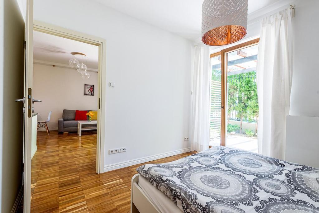 Apartment Powisle With Garage Warschau Exterior foto
