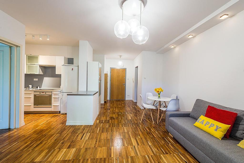 Apartment Powisle With Garage Warschau Exterior foto
